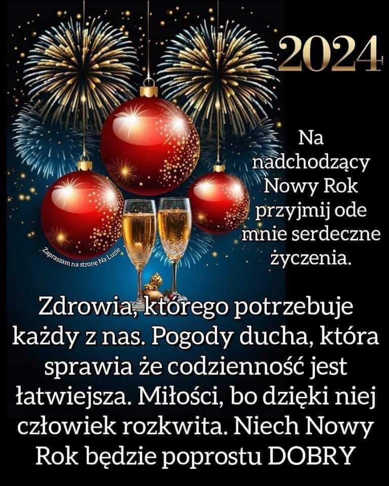 Szczęśliwego Nowego Roku