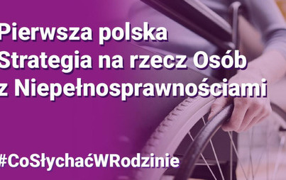 Zdjęcie do Rada Ministr&oacute;w przyjęła Strategię na rzecz Os&oacute;b z Niepełnosprawnościami. Biuro PR ds ON