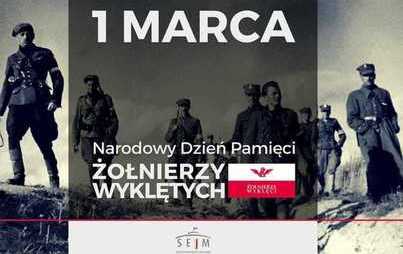 Zdjęcie do NARODOWY DZIEŃ PAMIĘCI ŻOŁNIERZY WYKLĘTYCH &ndash; 1 MARCA 2021r.