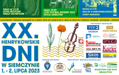 Zdjęcie do 1-2.07.2023r: XX. Henrykowskie Dni w Siemczynie