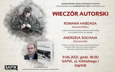 Zdjęcie do SAPiK zaprasza na spotkanie autorskie: środa 9 czerwca 2021r, godz. 18.00!