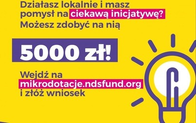 Zdjęcie do  Ruszył nab&oacute;r wniosk&oacute;w w konkursie grantowym: MIKRODOTACJE, LOKALNE PRZEDSIĘWZIĘCIA FIO w WOJEW&Oacute;DZTWIE ZACHODNIOPOMORSKIM 2021-2023